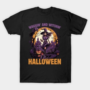 Creepin' It Real with Dog Witches T-Shirt